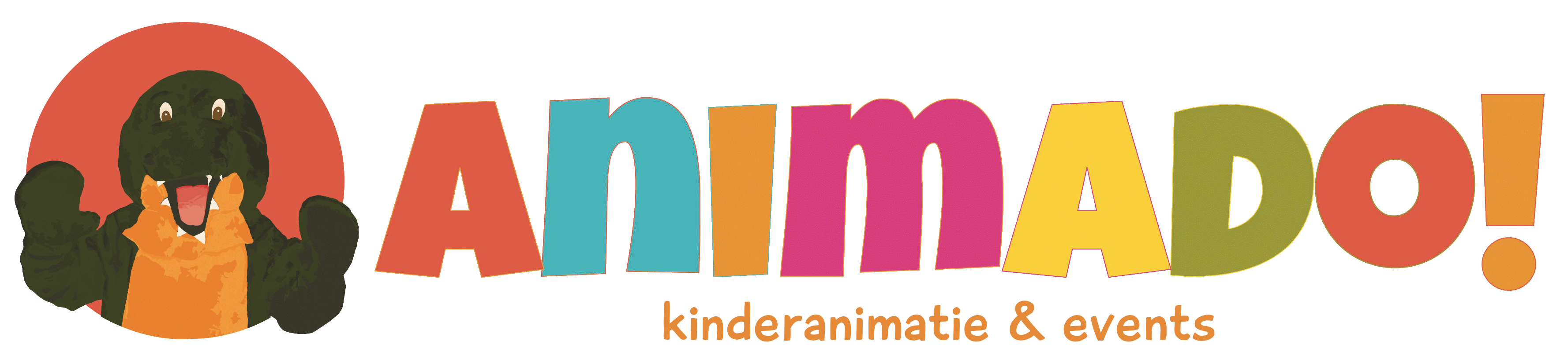 Logo Animado liggend met ondertitel - transparant